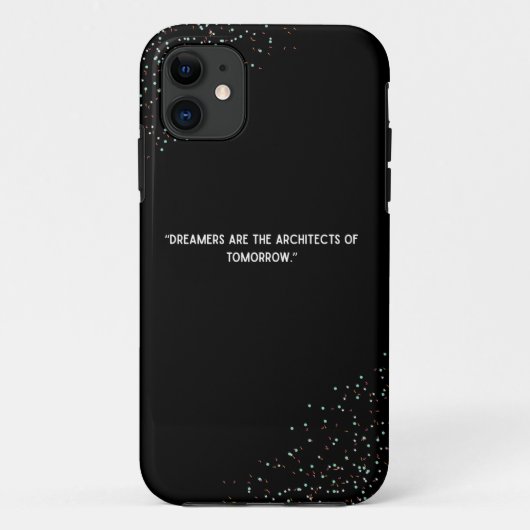 Schwarze iPhone 11-Handyhülle Case-Mate iPhone Hülle (Rückseite)
