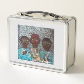 Schwarze Jungen können Lunchbox (Rückseite)