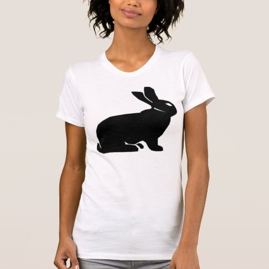 SCHWARZE KANINCHEN-T-SHIRTS T-Shirt (Vorderseite)