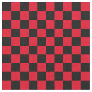 Schwarze Karo  DIREKTE Hintergrundfarbe Stoff