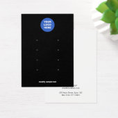 Schwarze Karte für die mehrfache Anzeige des Logos (Schreibtisch)