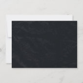 Schwarze Karte wird meine Bridesmaid sein (Rückseite)