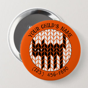 SCHWARZE KATZ-STRICK-Child-ID-Taste II Button