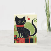 Schwarze Katze (Vorderseite)