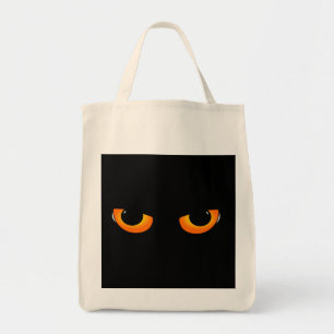 SCHWARZE KATZE AUGE-TASCHE TRAGETASCHE