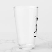 Schwarze Katze aus der Mitte des Jahrhunderts Glas (Rechts)