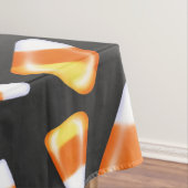 Schwarze Katze, Candy Mais Muster, Halloween-Spaß Tischdecke (Beispiel)
