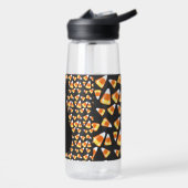 Schwarze Katze, Candy Mais Muster, Halloween-Spaß Trinkflasche (Links)