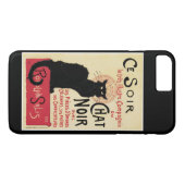 Schwarze Katze Case-Mate iPhone Hülle (Rückseite (Horizontal))