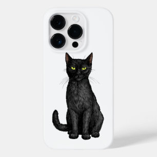 Schwarze Katze Case-Mate iPhone 14 Pro Hülle