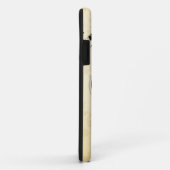 Schwarze Katze Case-Mate iPhone Hülle (Hinten/Rechts)