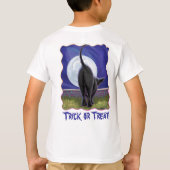 Schwarze Katze Das ist mein Kostüm T-Shirt (Rückseite)