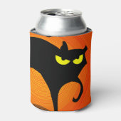 Schwarze Katze Dosenkühler (Kanne Vorderseite)