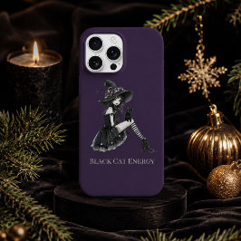 Schwarze Katze Energie Gothic Hexe Handyhülle Case-Mate iPhone Hülle