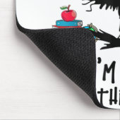 Schwarze Katze Es ist schön, dass ich gut bin alle Mousepad (Ecke)