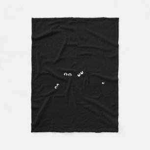 Schwarze Katze Ew Leute Meowy Lustiger Katzenliebh Fleecedecke
