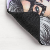 Schwarze Katze ~ Felicia Hardy Mousepad (Ecke)