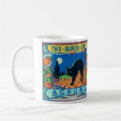 Schwarze-Katze-Frucht-Tasse Kaffeetasse (Links)