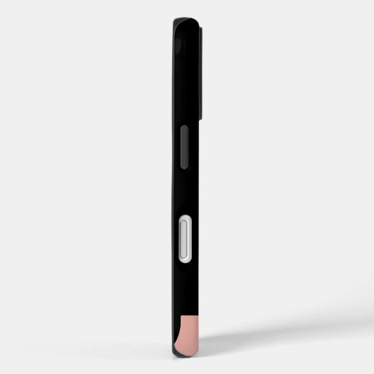 Schwarze Katze Geometrisch Case-Mate iPhone Hülle (Rückseite / Rechts)