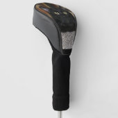 Schwarze Katze Golf Headcover (angewinkelt)