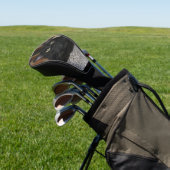 Schwarze Katze Golf Headcover (In SItu)