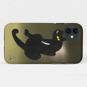 SCHWARZE KATZE grau Case-Mate iPhone Hülle (Rückseite (Horizontal))