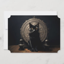 Schwarze Katze Halloween