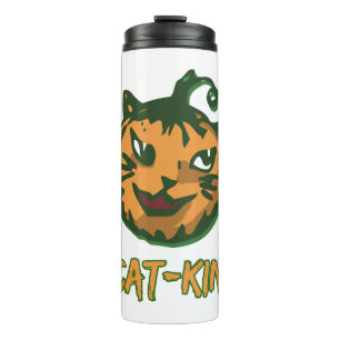 Schwarze Katze Halloween Halloween Kostüme Thermosbecher