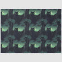 Schwarze Katze Halloween