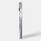 Schwarze Katze im Nassfenster Case-Mate iPhone Hülle (Rückseite / Links)