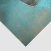 Schwarze Katze im Steampunk-Kostümdekoupage Seidenpapier (Detail)