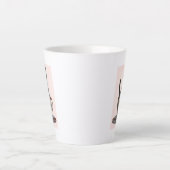 Schwarze Katze im Teacup Milchtasse (Vorderseite)