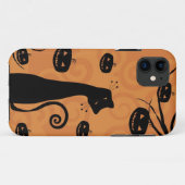 Schwarze Katze iPhone 5 Fall Case-Mate iPhone Hülle (Rückseite (Horizontal))