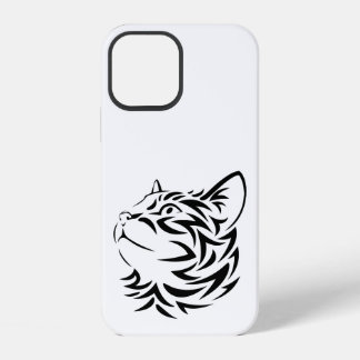 schwarze Katze iPhone 12 Hülle