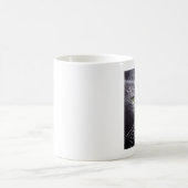 Schwarze Katze Kaffeetasse (Mittel)