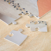 Schwarze Katze - Lass uns es uns gemütlich machen Puzzle (Seite)