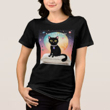 Schwarze Katze - Lass uns es uns gemütlich machen
