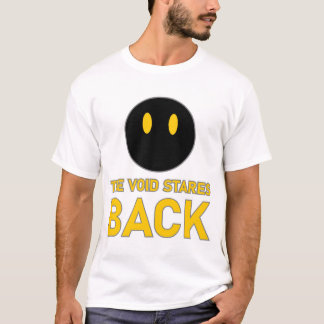 Schwarze Katze Leere Augen Die Leere starrt zurück T-Shirt
