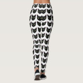 SCHWARZE KATZE LEGGINGS (Rückseite)