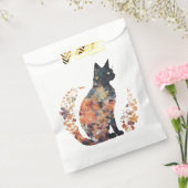 Schwarze Katze Lover Kostüme Flora Blume Beängstig Geschenktütchen (Versiegelt)