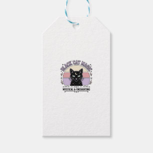 Schwarze Katze Magie Katze Schwarze Katze Vintage  Geschenkanhänger