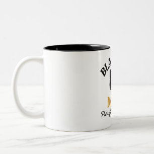 Schwarze-Katze-Mama-Tasse – Süßes Geschenk für Kat Zweifarbige Tasse