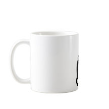 Schwarze Katze mit Blumenschleier | Elegant Gothic