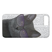 Schwarze Katze mit Sonnenbrille 2 Case-Mate iPhone Hülle (Rückseite (Horizontal))