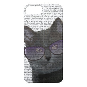 Schwarze Katze mit Sonnenbrille 2 Case-Mate iPhone Hülle