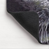 Schwarze Katze Mousepad (Ecke)