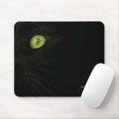Schwarze Katze mousepad (Mit Mouse)