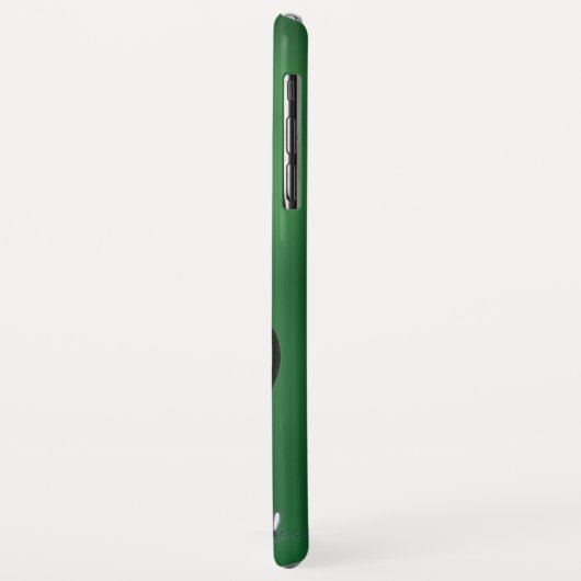 SCHWARZE KATZE NINJA Jadegrün Case-Mate iPhone Hülle (Hinten/Links)