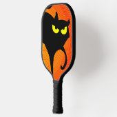 Schwarze Katze Pickleball Schläger (Links)