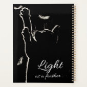 Schwarze Katze Planer (Rückseite)